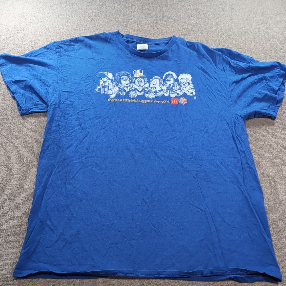 Darwin Frost X McDonalds The Mcnugget Buddies‎ Sundae T Shirt Size XL